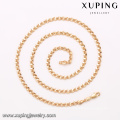 43533 saudi gold jewelry hot sale fashion delicate 18k copper alloy jewelry necklace